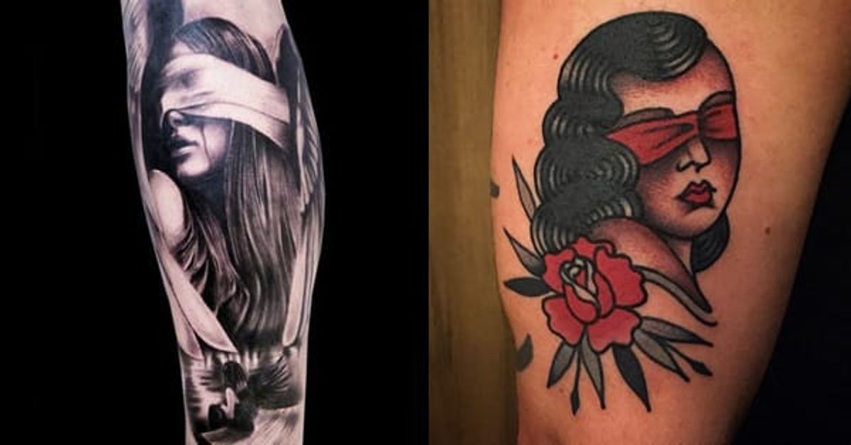10 Beautiful Blindfolded Tattoos Tattoodo