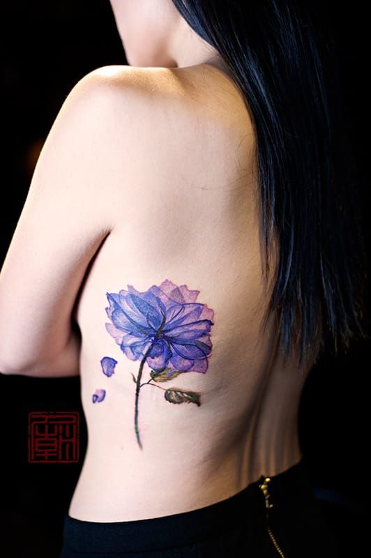 XRay Flower Tattoo  INKVASION Tattoo Studio  SINGAPORE