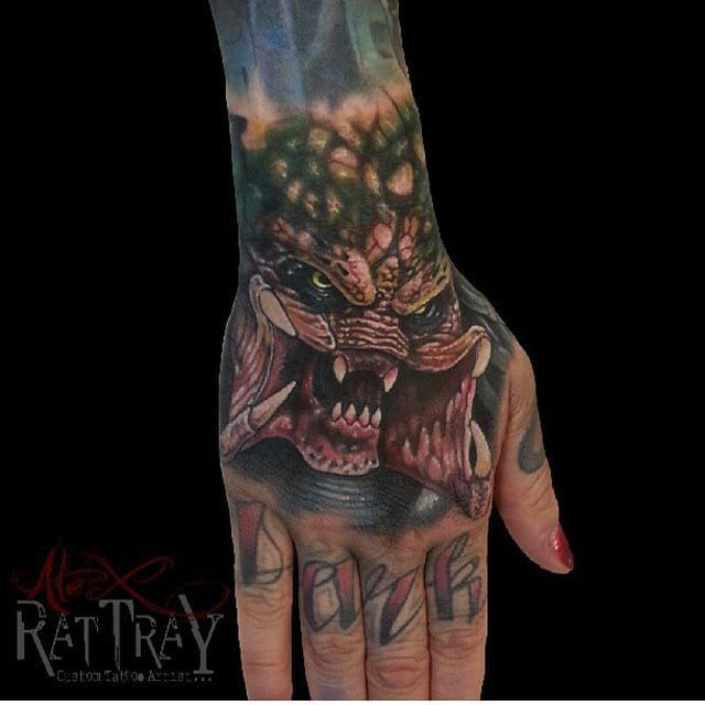 15 Ugly Motherfcker Predator Tattoos  Tattoodo