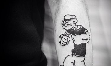 15 Mighty Popeye Tattoos
