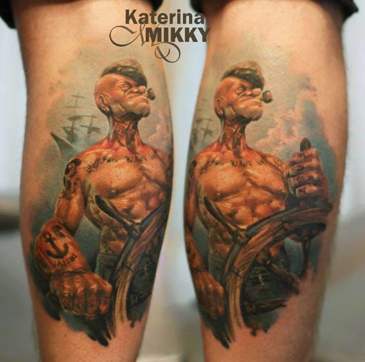 popeye tattoo by nynut518 on DeviantArt