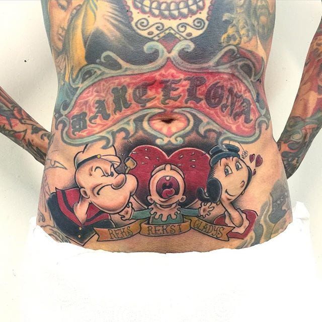 Belly piece by Snot.