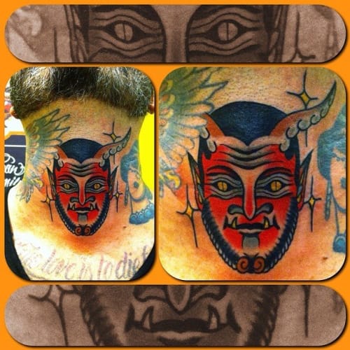 Demon Tattoo by Francesco Garbuggino