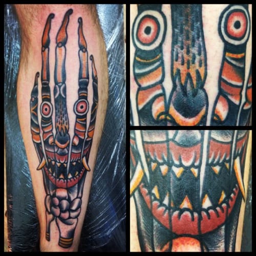 Demon Tattoo by Joel Madberg