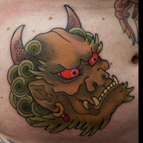 Demon Tattoo by Pino Cafaro