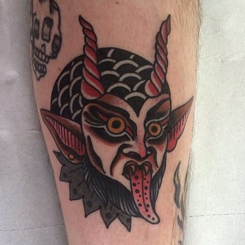 Demon Tattoo by Shaun Bailey