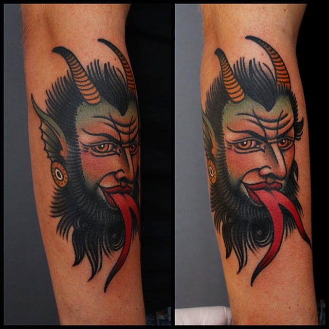 Demon Tattoo by Tony Nilsson