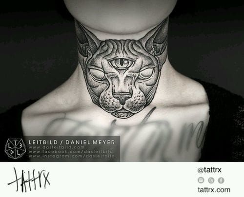 Three cats by jizottt  Tattoogridnet