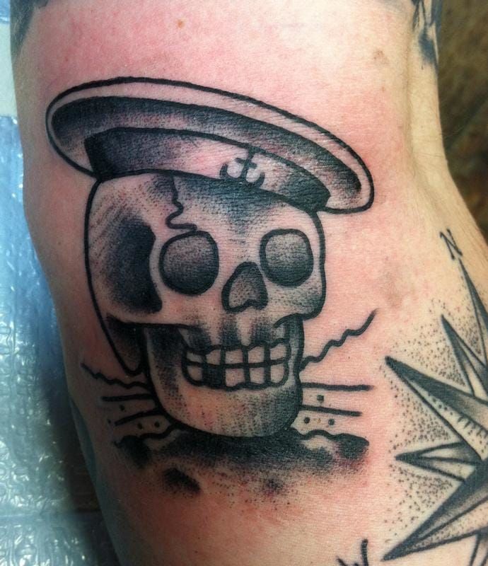 50 Traditional Skull Tattoo Designs For Men  Manly Ink Ideas