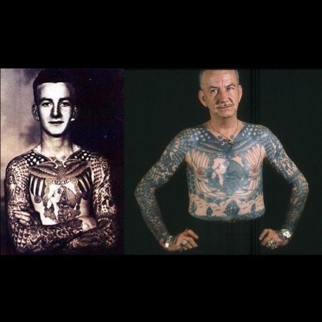 95 Aged Tattoos That Show How Much Tattoos Change After Years  Bored Panda