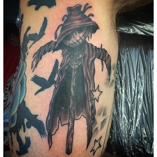 scarecrow  Scary tattoos Creepy tattoos Tattoo design drawings