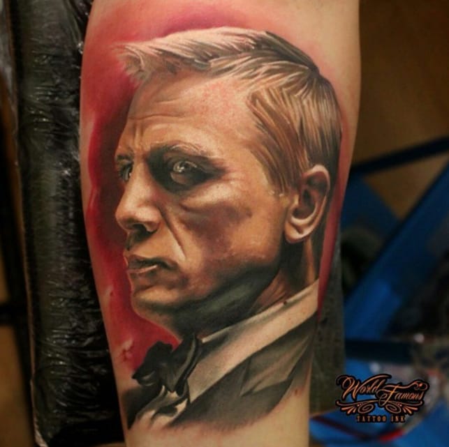 Shaken Not Stirred Epic 007 James Bond Tattoos  Tattoodo