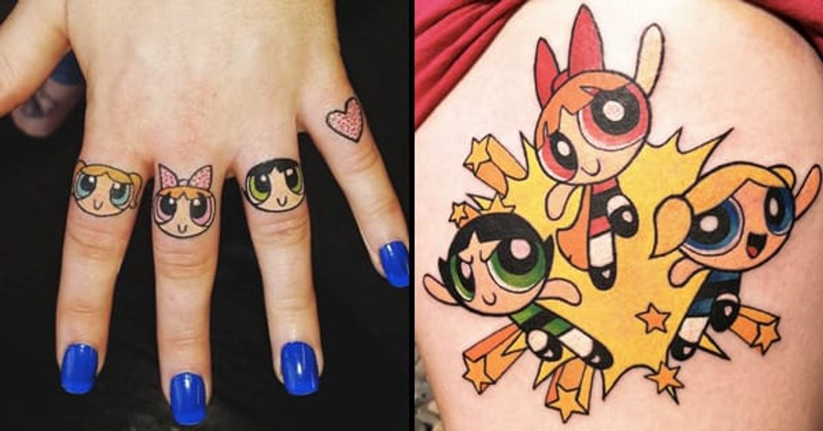 Sugar, Spice And Everything Nice: 14 Powerpuff Girls Tattoos • Tattoodo Sugar, Spice And Everything Nice: 14 Powerpuff Girls Tattoos • Tattoodo
