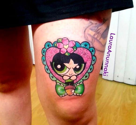 Sugar, Spice And Everything Nice: 14 Powerpuff Girls Tattoos • Tattoodo
