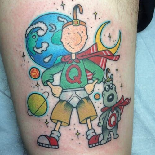 90s Cartoon Nostalgia: 19 Tattoos By Alex Strangler • Tattoodo Rocko Tattoos