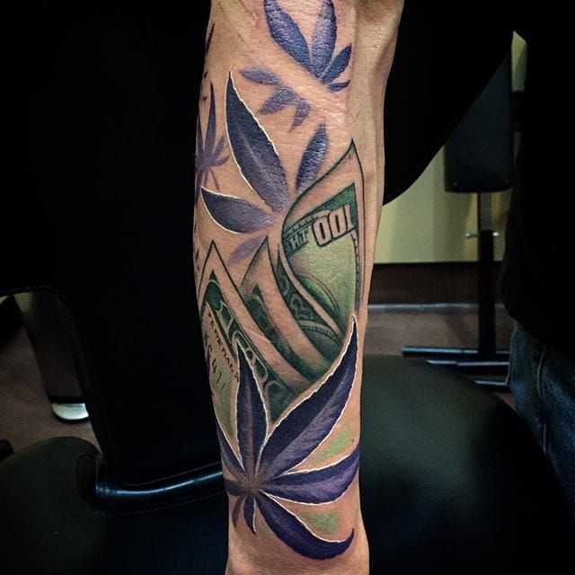 Discover more than 75 weed tattoos for guys best  ineteachers