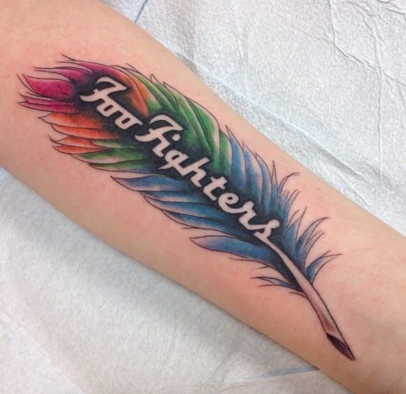 Foo Fighters tattoo by reicheru456 on DeviantArt