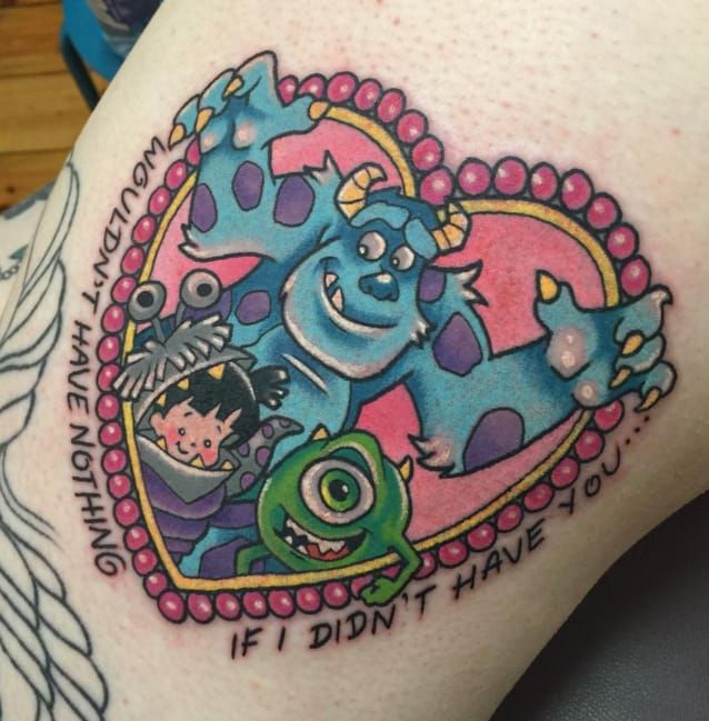 Tattoo uploaded by Shauna Gregory  Monsters inc boo  Tattoodo