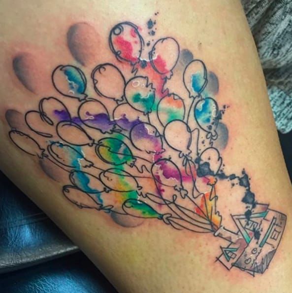 House Of Ballons Tattoo