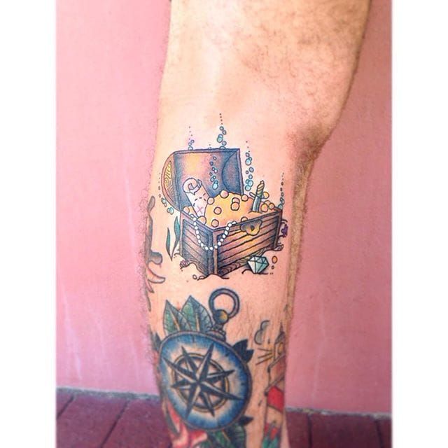 Embrace Your Inner Pirate With These 15 Treasure Chest Tattoos  Tattoodo