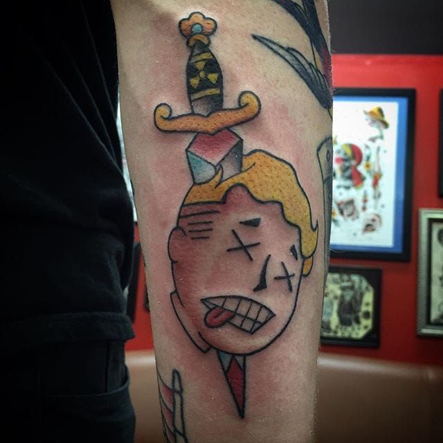 15 Cool Vault Boy Tattoos For All Fallout Fans  Tattoodo