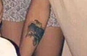 A closer look at the eagle cover up