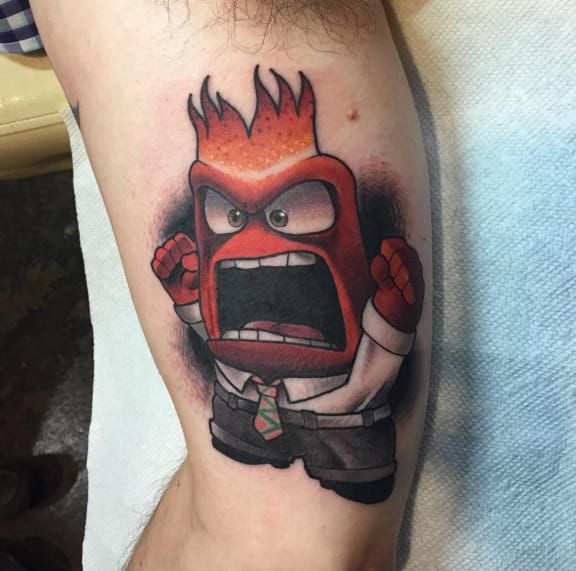 These Inside Out Tattoos Will Make You Feel All of the Emotions  The  Tattooed Archivist