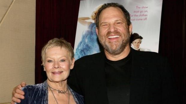Judi Dench and Harvey Weinstein, or should I say JD loves HW?