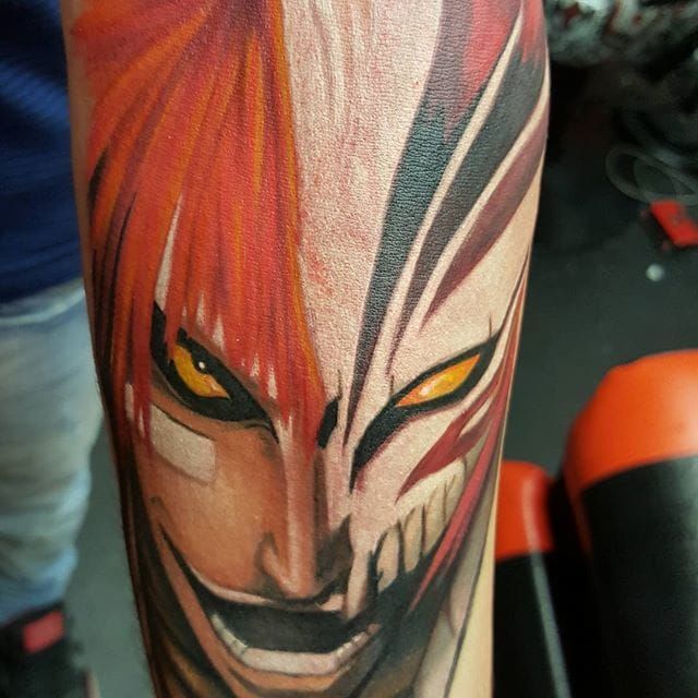 Ichigo hollow tattoo  Bleach tattoo Anime tattoos Manga tattoo