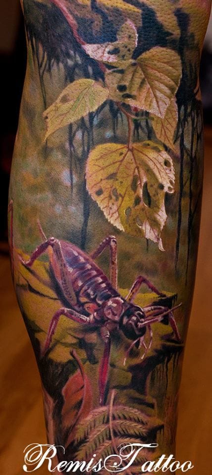 Beautiful nature tattoo