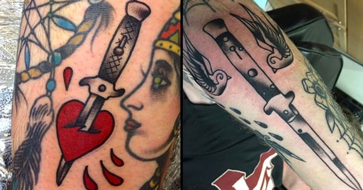 15 Cool Switchblade Tattoos • Tattoodo