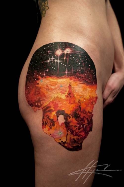 We are all made up of stars. Nick Chaboya, Seventh Son Tattoo