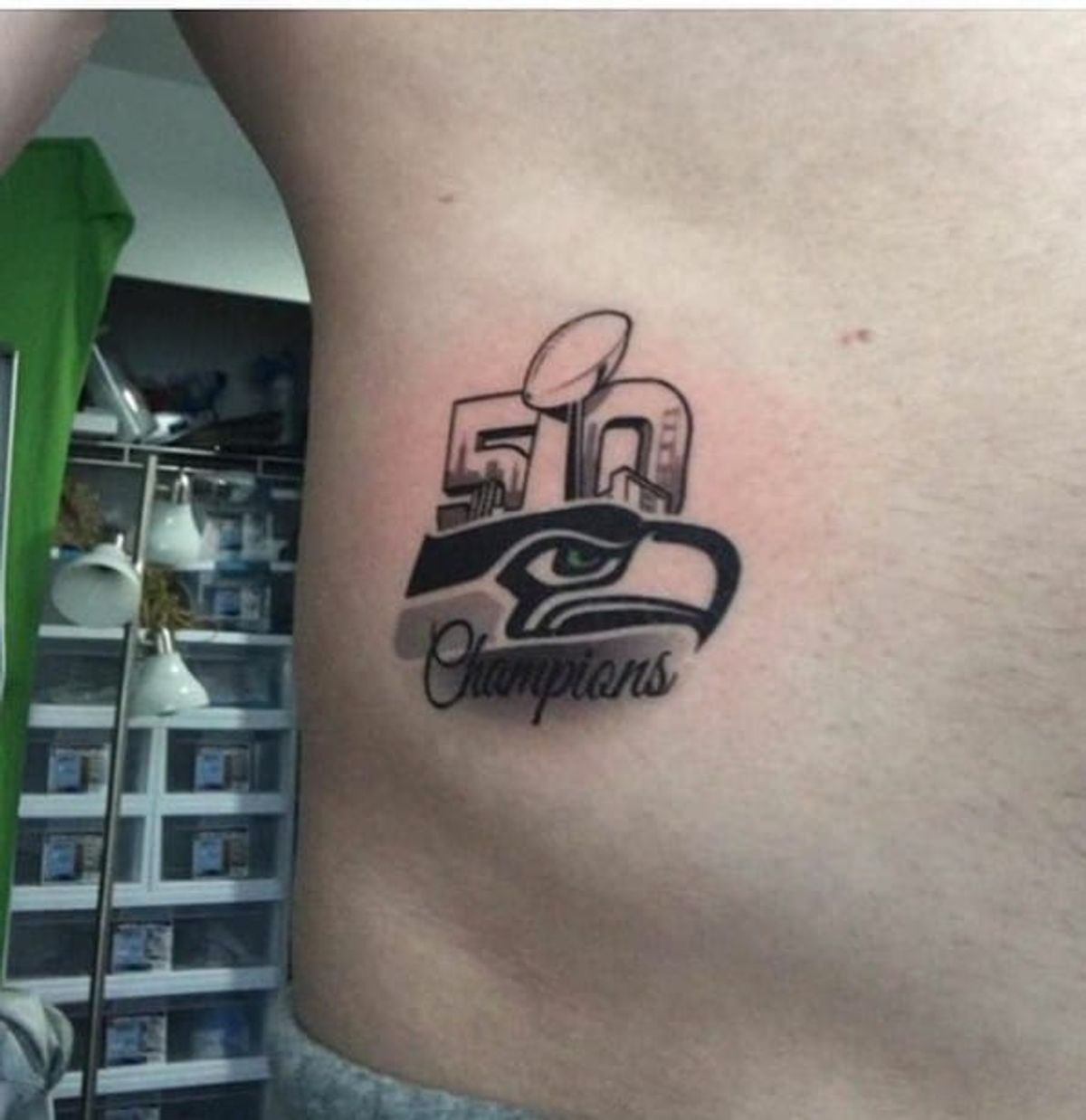 Denver Broncos super-fan gets insane Super Bowl 50 tattoo