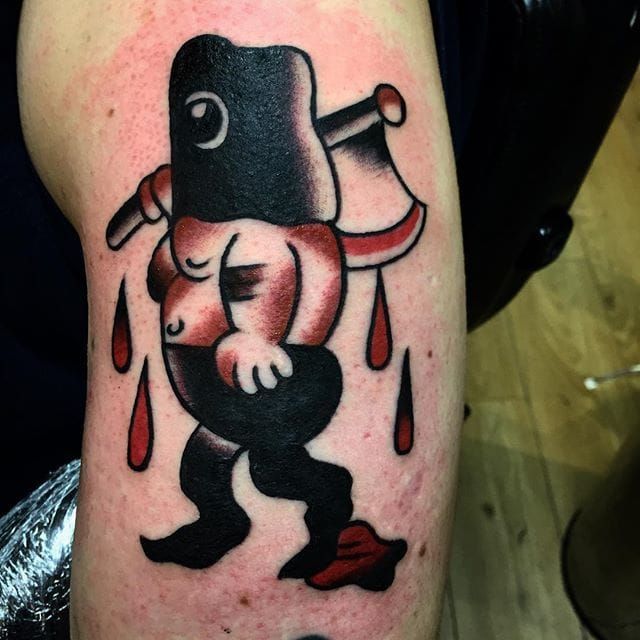 Executioner flash by our  Black Sheep Tattoo Studios  Facebook
