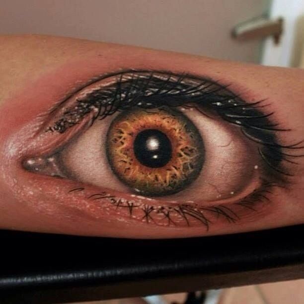 Eye tattoo by Daniel Bedoya  Photo 26468