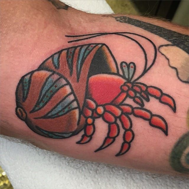 Crab Tattoo Crab Temporary Tattoo  Cancer Tattoo  Dotwork  Etsy UK