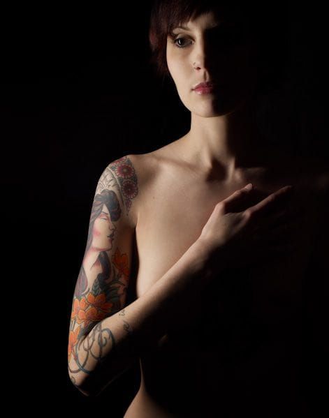 This sleeve is by famous tattoo artist Scott Campbell, shot by Eric Jukelevics.