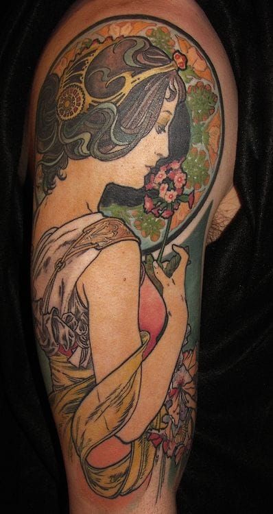 Romantic tattoo by Sam Smith.