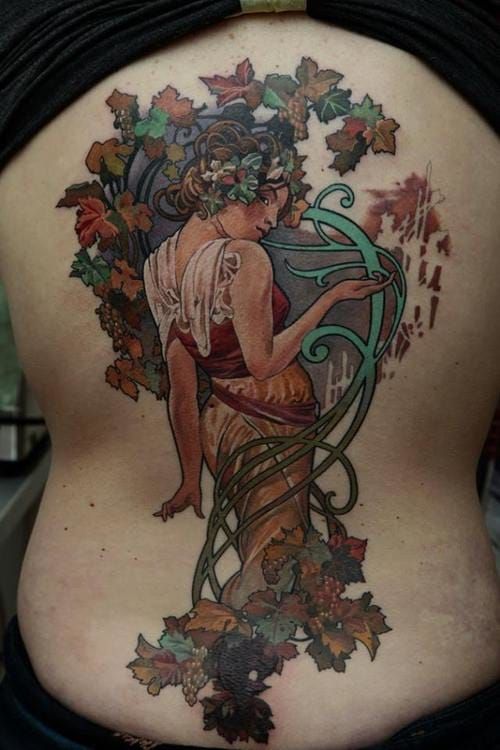 Realism masters also love Art Nouveau: here Dmitriy Samohin.
