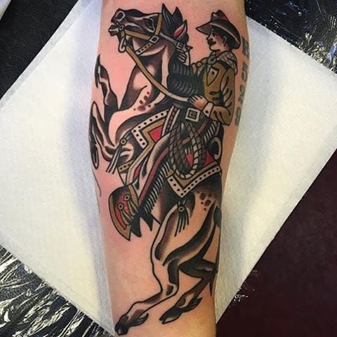 Bull Rider SemiPermanent Tattoo Lasts 12 weeks Painless and easy to  apply Organic ink Browse more or create your own  Inkbox   SemiPermanent Tattoos