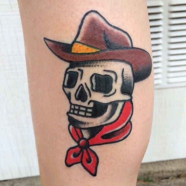 Premium Vector  Western cowboy skeleton tattoo hand drawn vector black and  white clip art