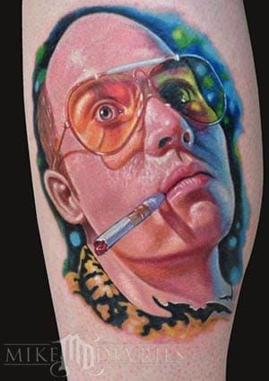 My Gonzo Hunter S. Thompson- healed nearly 6 years ago- Rob- Altered Tattoo  Company- Ft. Myers, Fl : r/tattoos