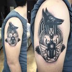 Anubis Tattoo by Eric Ryan