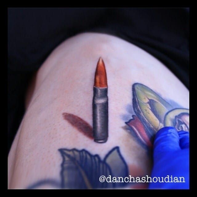 Bang! 8 Intense Bullet Tattoos • Tattoodo