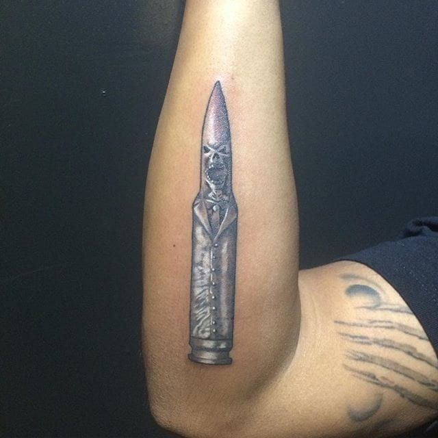 25 Latest Bullet Tattoo Images Pictures And Ideas