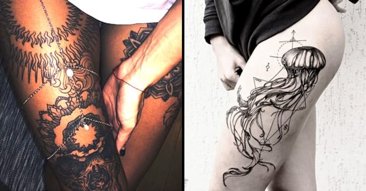25 Ravishing Thigh Tattoo Ideas For Women • Tattoodo 25 Ravishing Thigh Tattoo Ideas For Women • Tattoodo