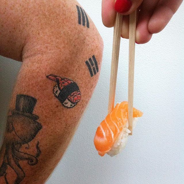 Sushi Flash ideas any criticism welcome I am an appreciate tattoo artist   rTattooDesigns