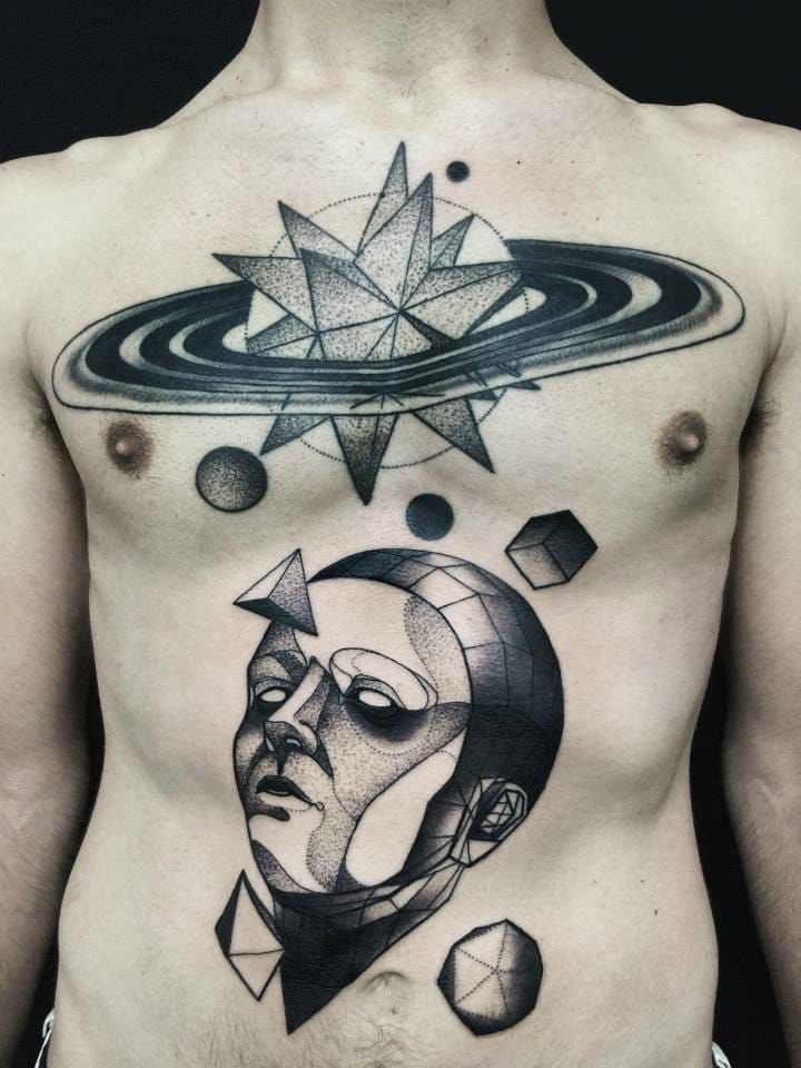 Alex Dörfler. Traditional style, spirituality and a little bit of  surrealism - Tattoo Life