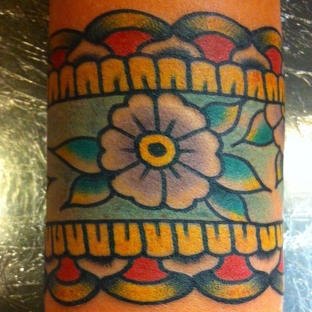 Cuff Tattoo by Miles Foxworthy