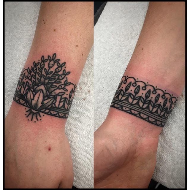 Cuff Tattoo by Bastien Jean